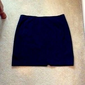 JJILL Black Ponte Knit Pencil Skirt Sz L. EUC